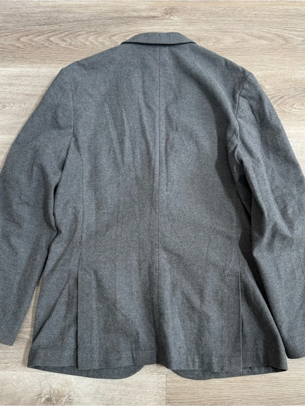 J Crew Jacket Mens 42R Gray Unstructured Travel Thompson Slim Fit Knit Blazer